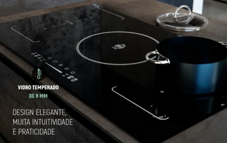 FogÃ£o Cooktop de InduÃ§Ã£o 5 Bocas Philco PCT05IFP